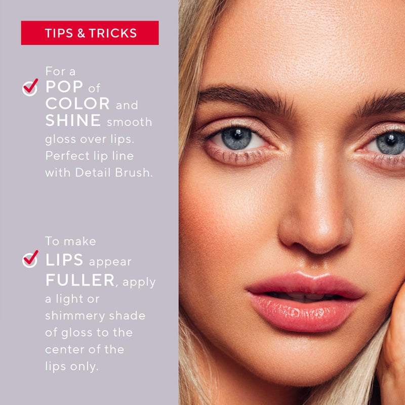 Mirabella - Luxe Advanced Formula Matte Lip Gloss, Long-Wear Full-Coverage Lip Gloss That Won’t Dry or Crack Lips, Liquid Lipstick Alternative, No Smudging or Feathering, Bombshell - Image 3